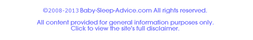 footer for baby sleep advice