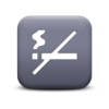 No Smoking icon grey