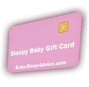 Sleepy Baby Gift Card at Baby Sleep Advice