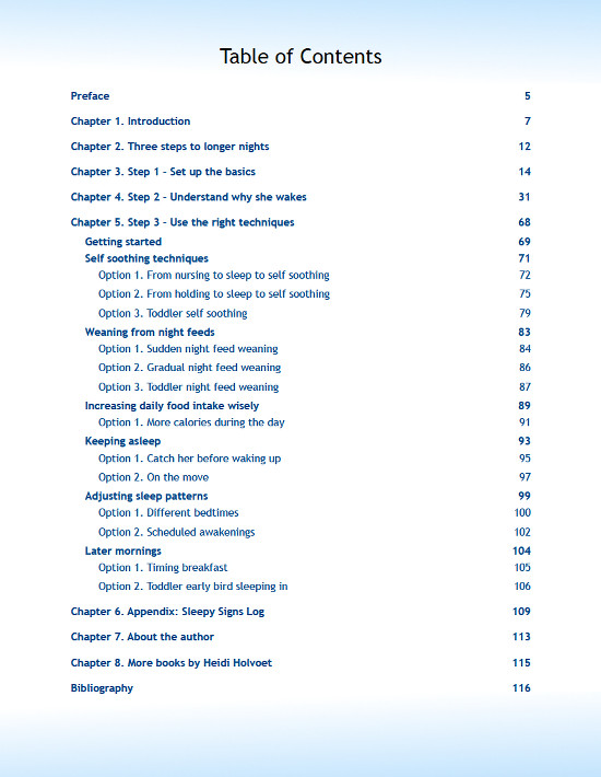 Table of Contents