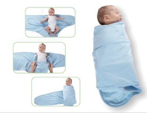 Miracle blanket with baby and demo