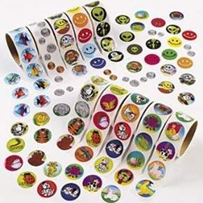 Stickers to use with reward chart