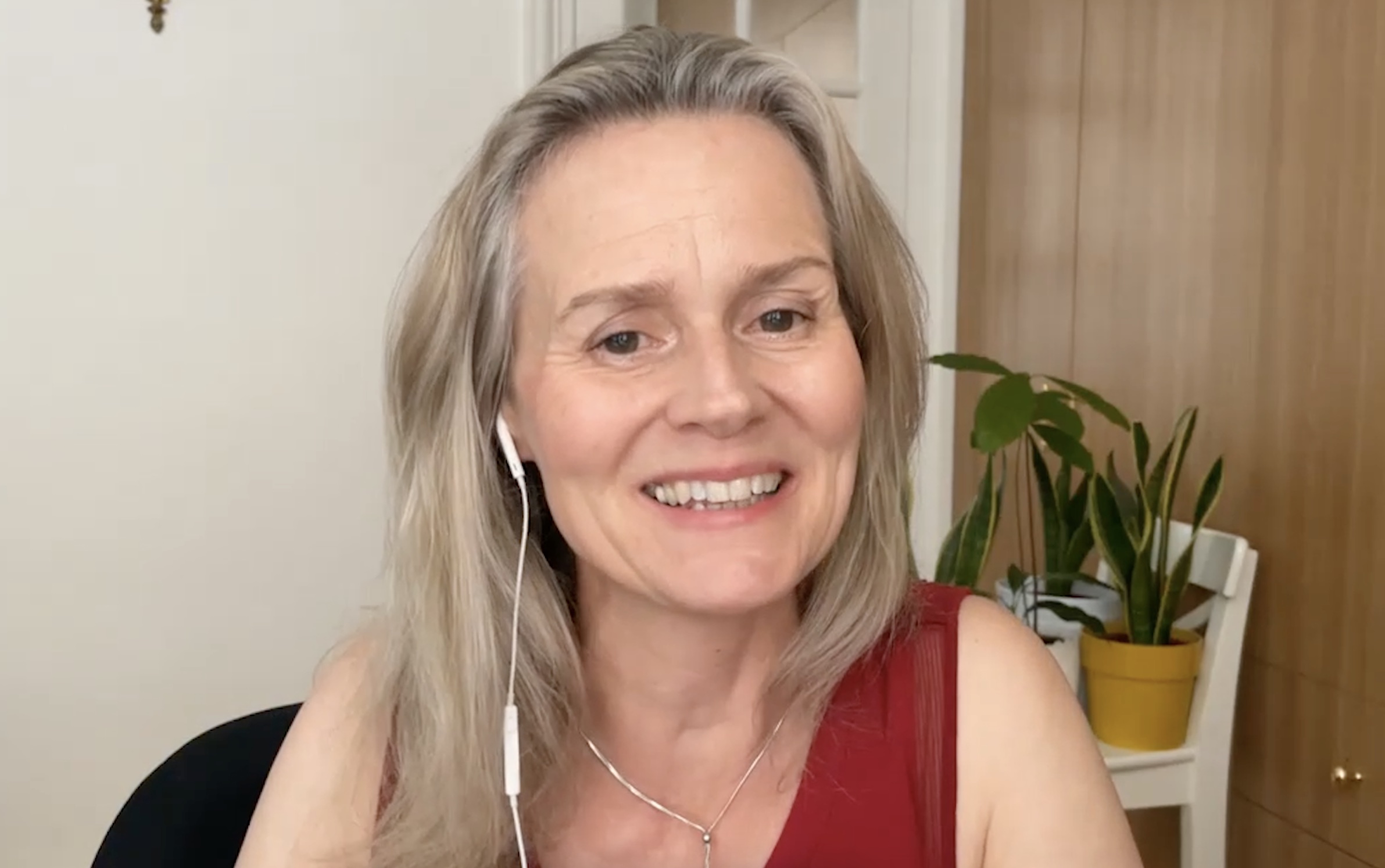 Gentle Baby Sleep Specialist Heidi Holvoet in consult call