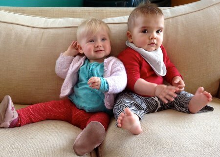 Rosie babies Amelie and Mario