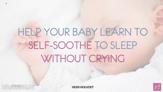 Self soothing webinar cover